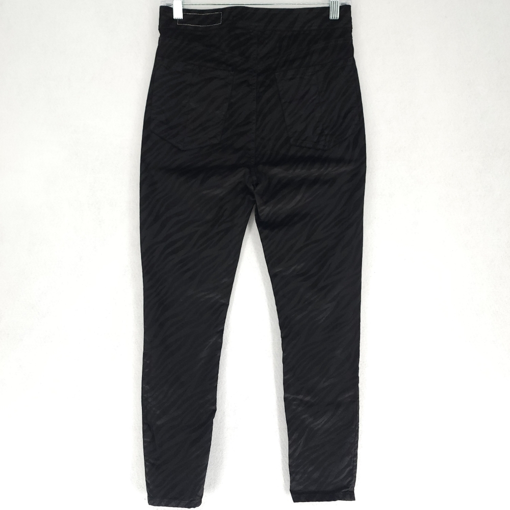 Rag & Bone Simone Pant In Italian Zebra Print Bla… - image 6